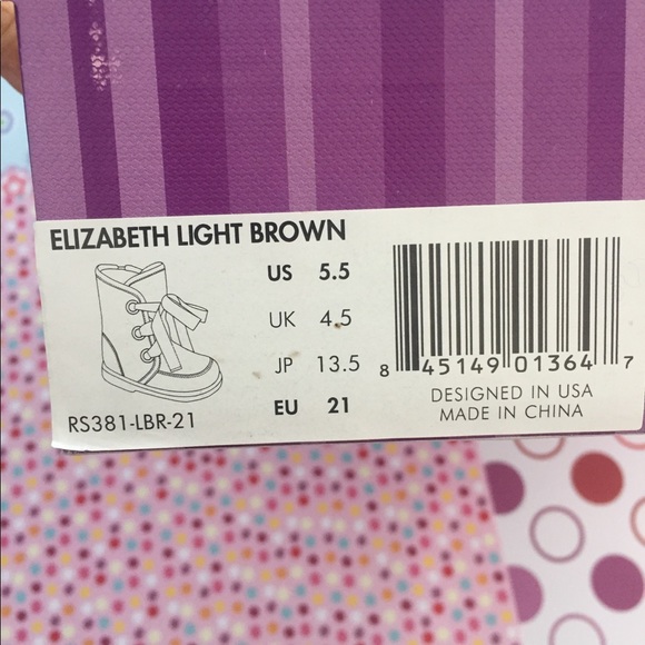 Pediped NEW in Box light brown boots US 5.5 EU 21 - Picture 10 of 11